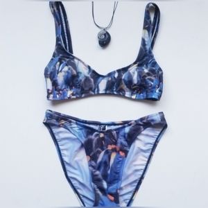 SOLD EBY: Nicole Miller vintage penguin bikini size 6/8